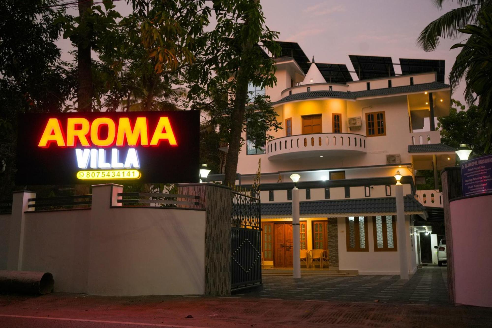 Varkala- Aroma Ac Pvt Villa Hammocks Kitchen Zewnętrze zdjęcie